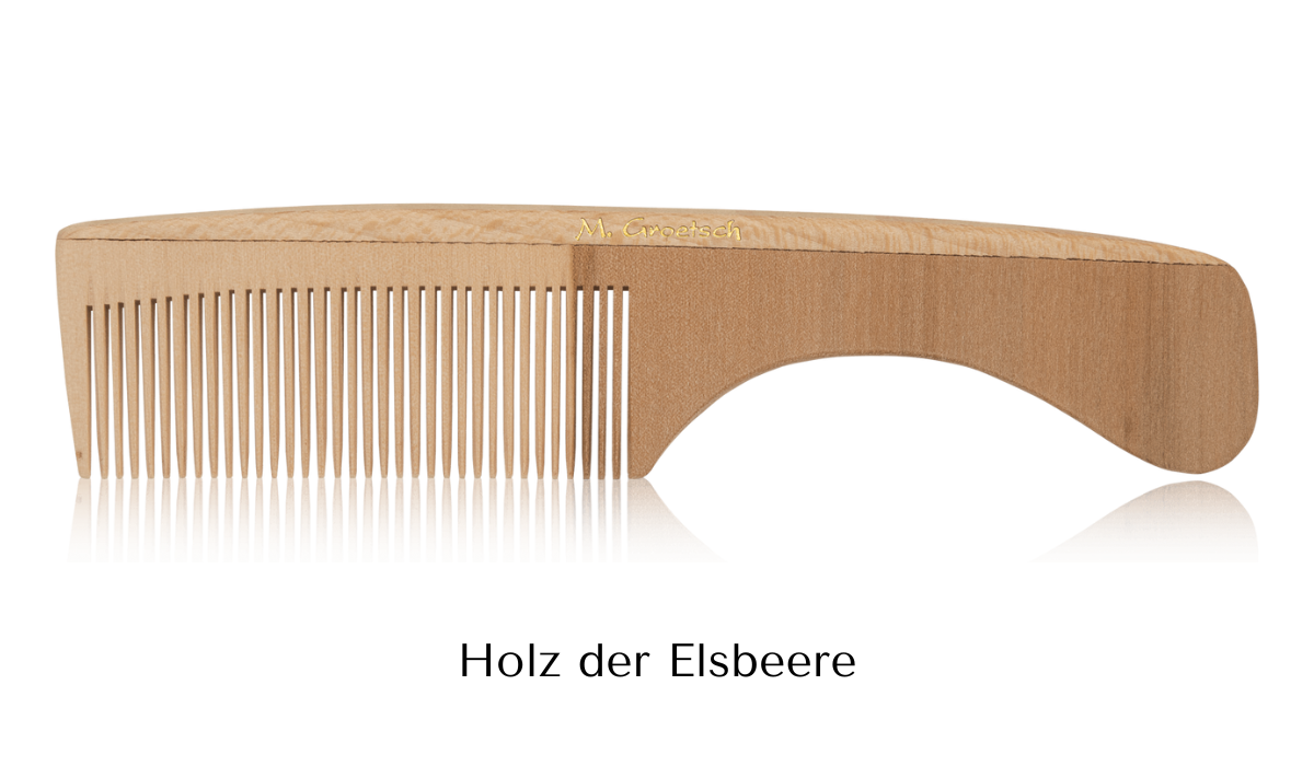 
                  
                    Handle comb for fine, straight hair
                  
                