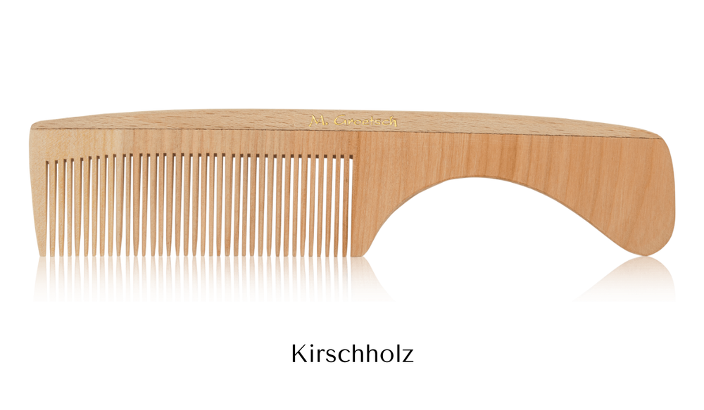 Handle comb for fine, straight hair