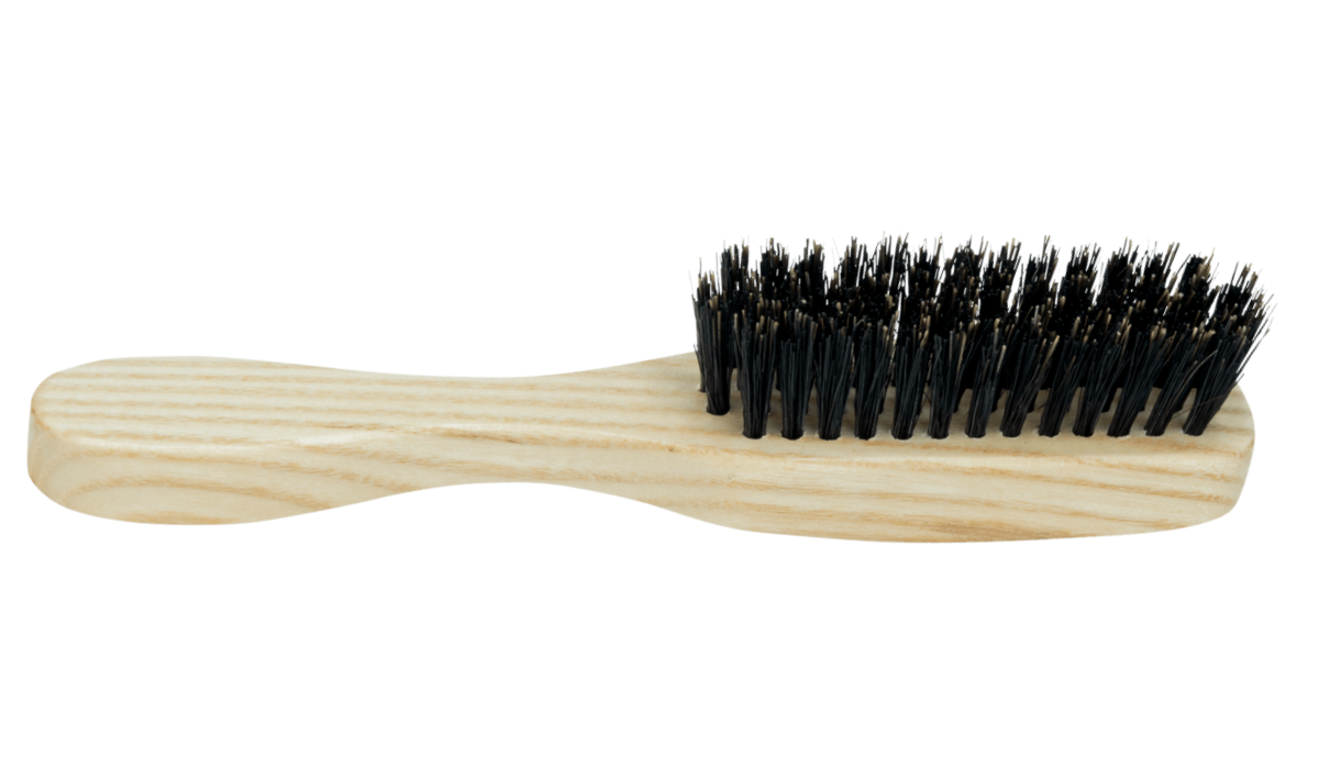 Bartbürste - gerade – 100% Kamm Borste reine - Manufaktur Groetsch